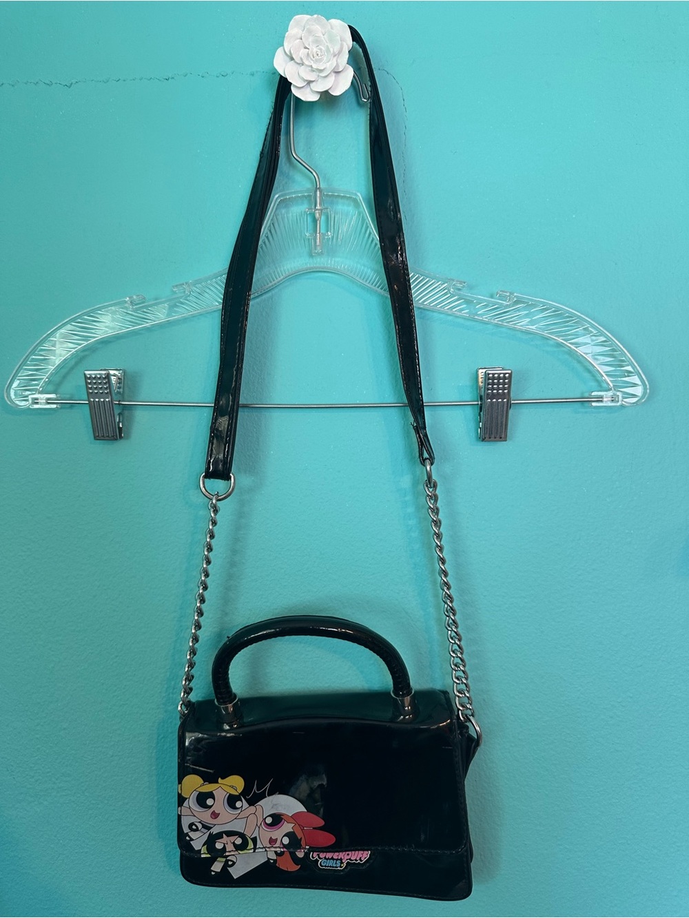 The Powerpuff Girls Pleather Mini Cross Body Purse